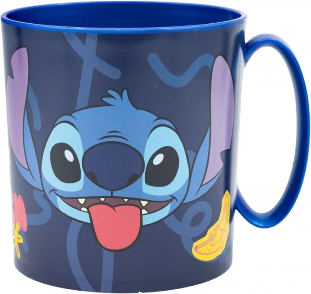 Disney Lilo & Stitch Mok 350ml - Stitch Happy Face - Blauw