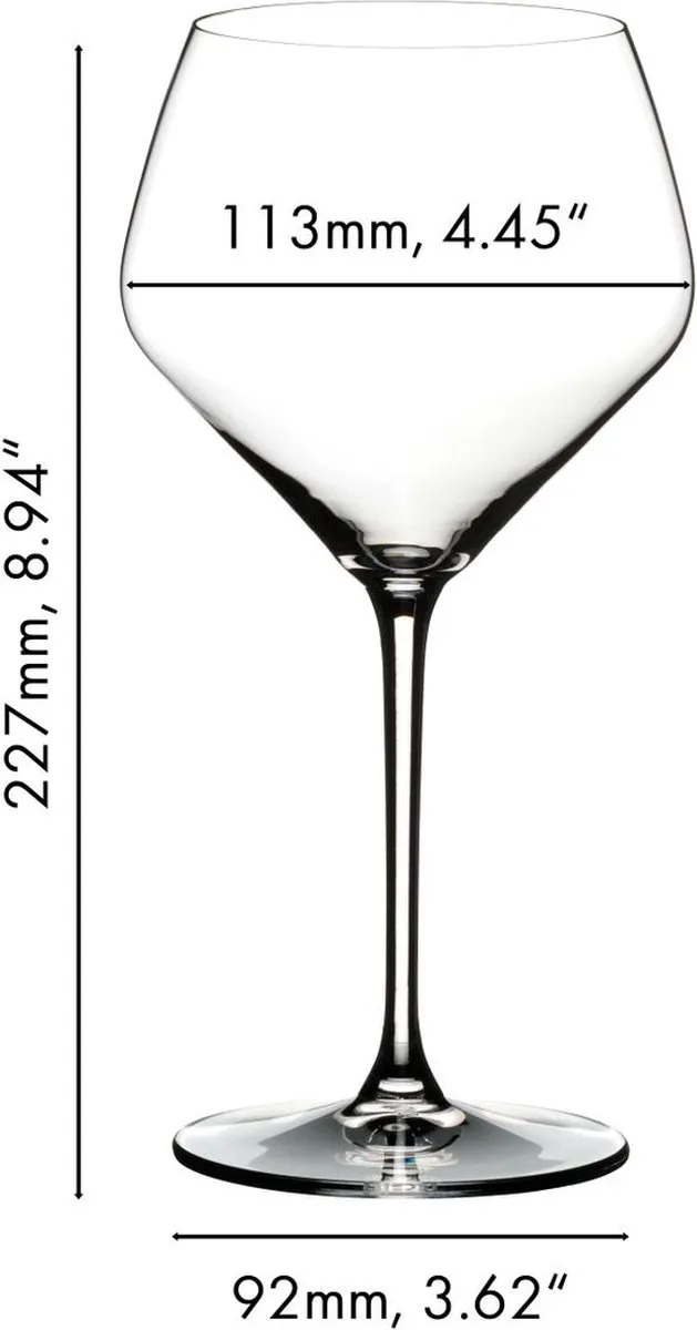 Riedel Extreme Oaked Chardonnay Wijnglazen - 2 Stuks