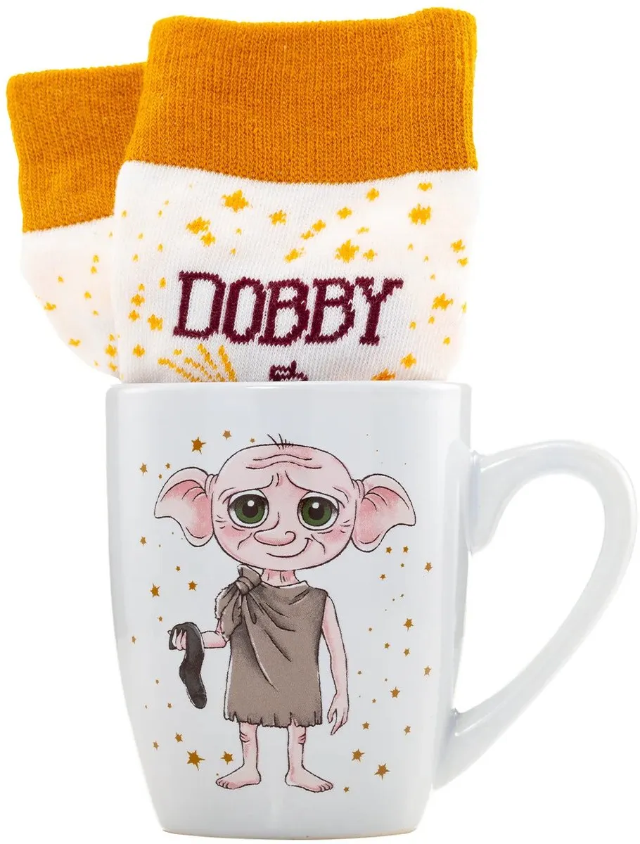 Harry Potter Dobby Mok & Sokken Unisex Kop - 52235GP86925 - Multicolor