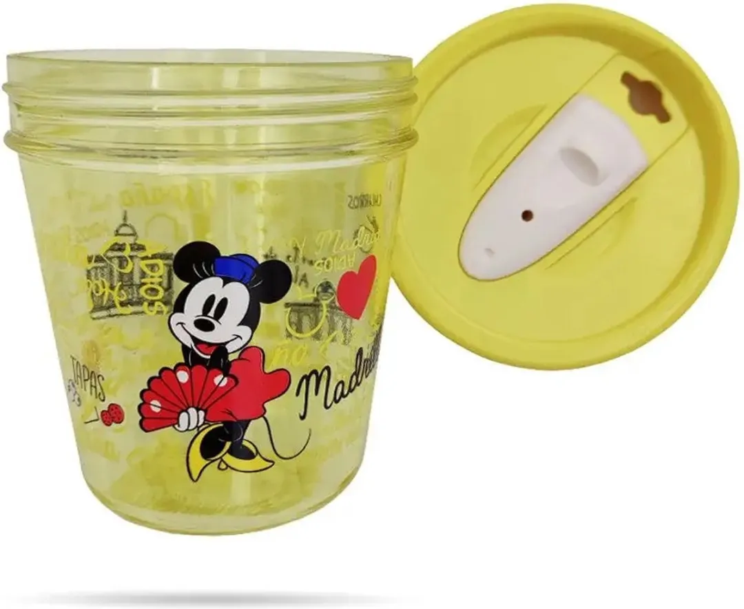 Disney Minnie Mouse Reisbeker 350ml - Geel
