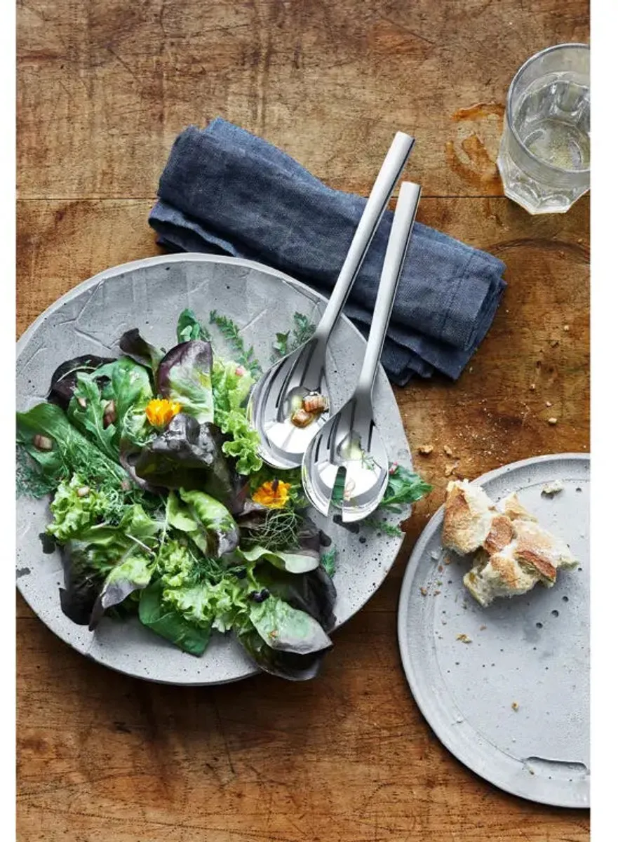 WMF Nuova Saladebestek 2-delig 3 Stuks - Zilver