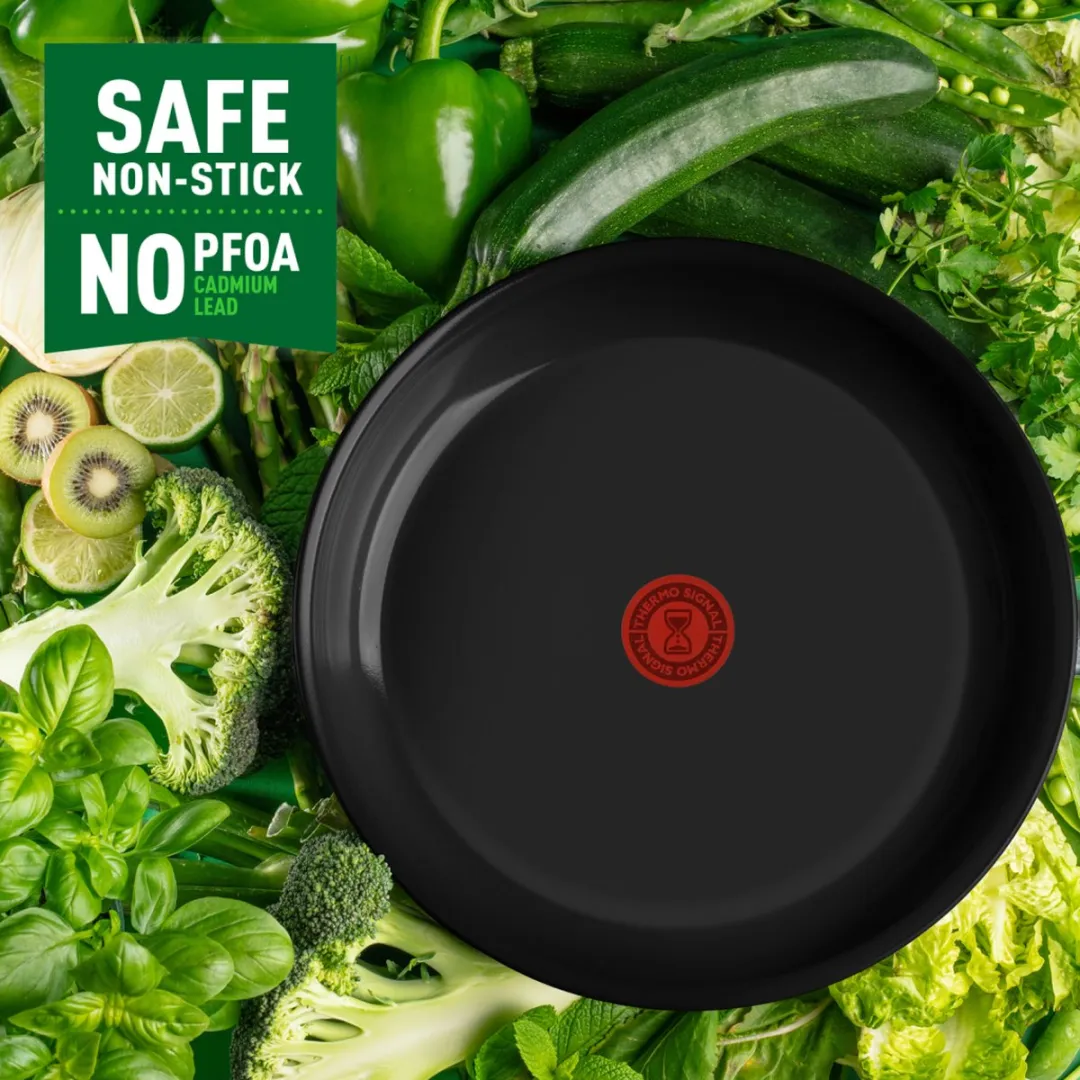 Tefal Renew Black Keramische Koekenpan 24cm - Inductie