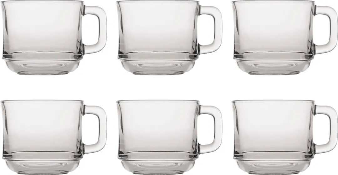 Duralex Lys Koffie-/Theeglas 22cl - 6 Stuks