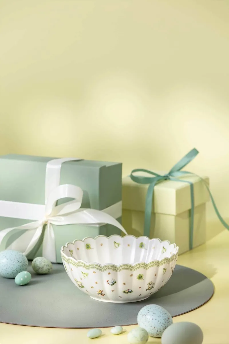 Villeroy & Boch Müslischaal Easter Delight Ø17,5cm - Groen