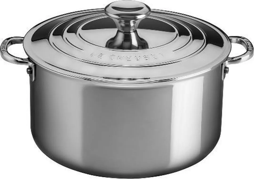 Le Creuset RVS Kookpan 18cm