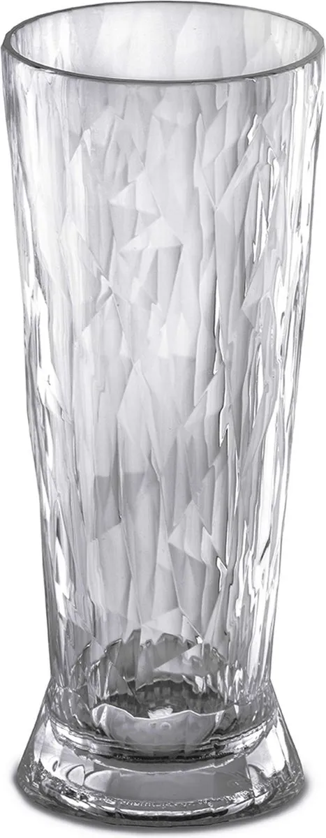 Koziol Superglas Club No. 10 Bierglas 300ml - 2 Stuks Grijs