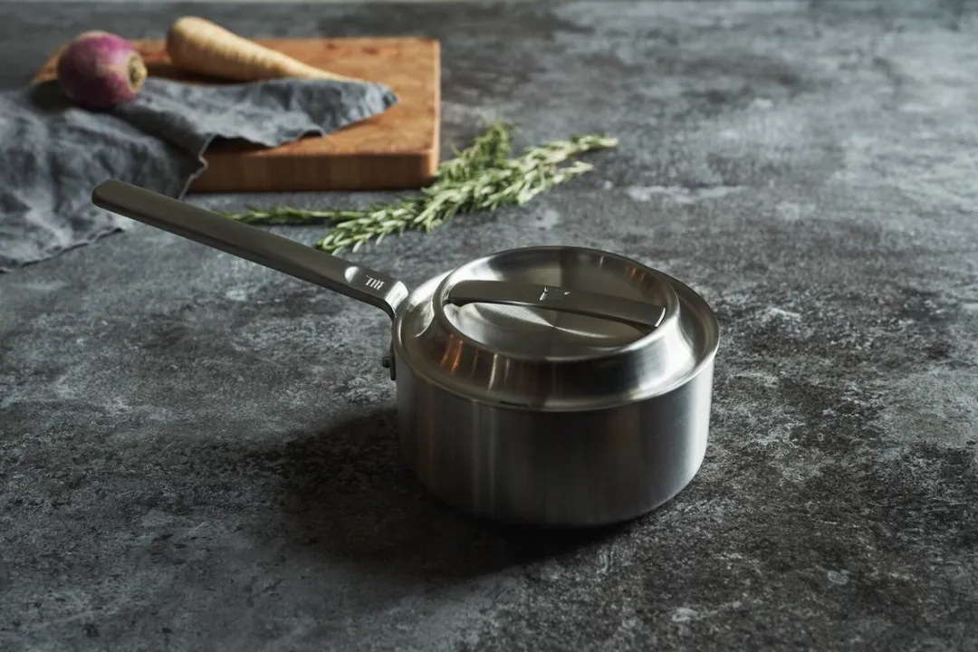Fiskars Norden Staal Steelpan 1,8L - Zilver - afbeelding 3 van 6