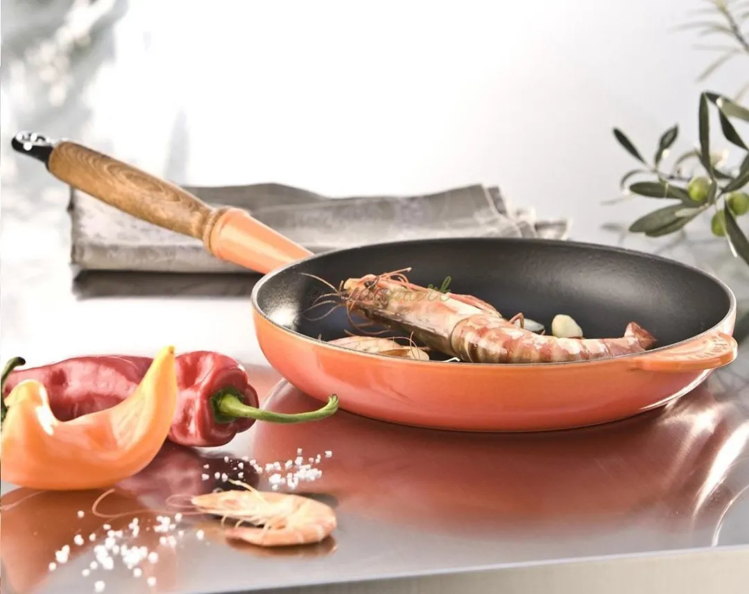 Le Creuset Signature Koekenpan 26cm - Oranjerood