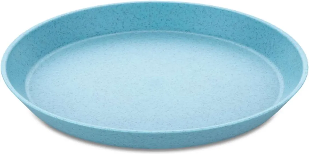 Koziol Organic Rond Bord 20.5cm - Frostie Blauw