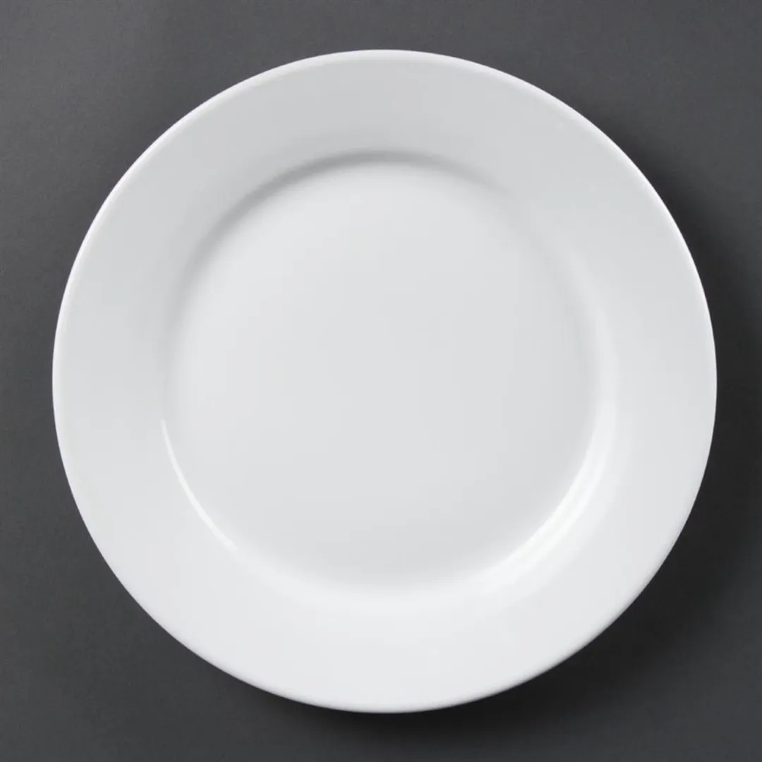 Olympia Whiteware CB481 Bord - 25cm - 12 Stuks
