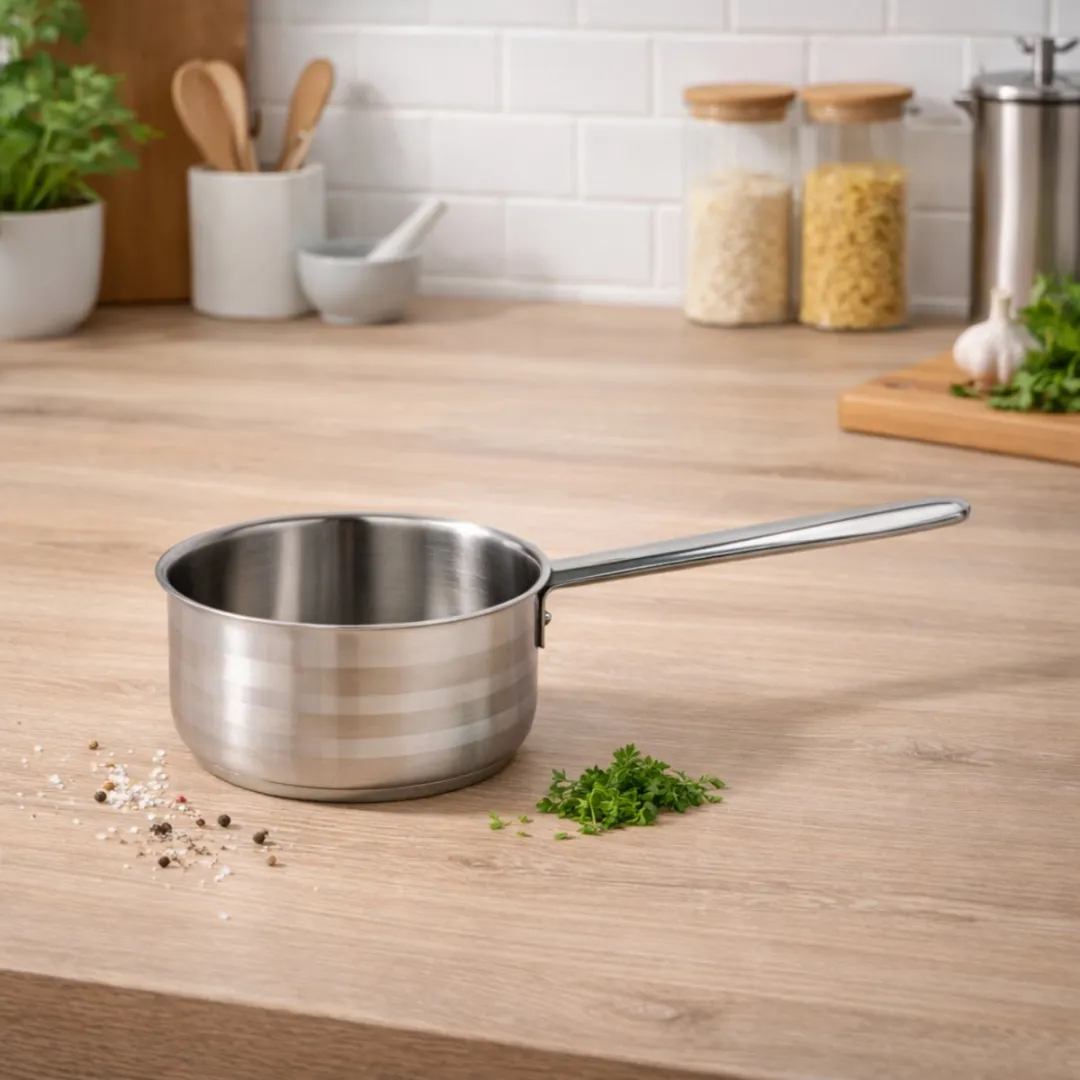 Svenska Living Steelpan 14cm - RVS - 1L - Zilver