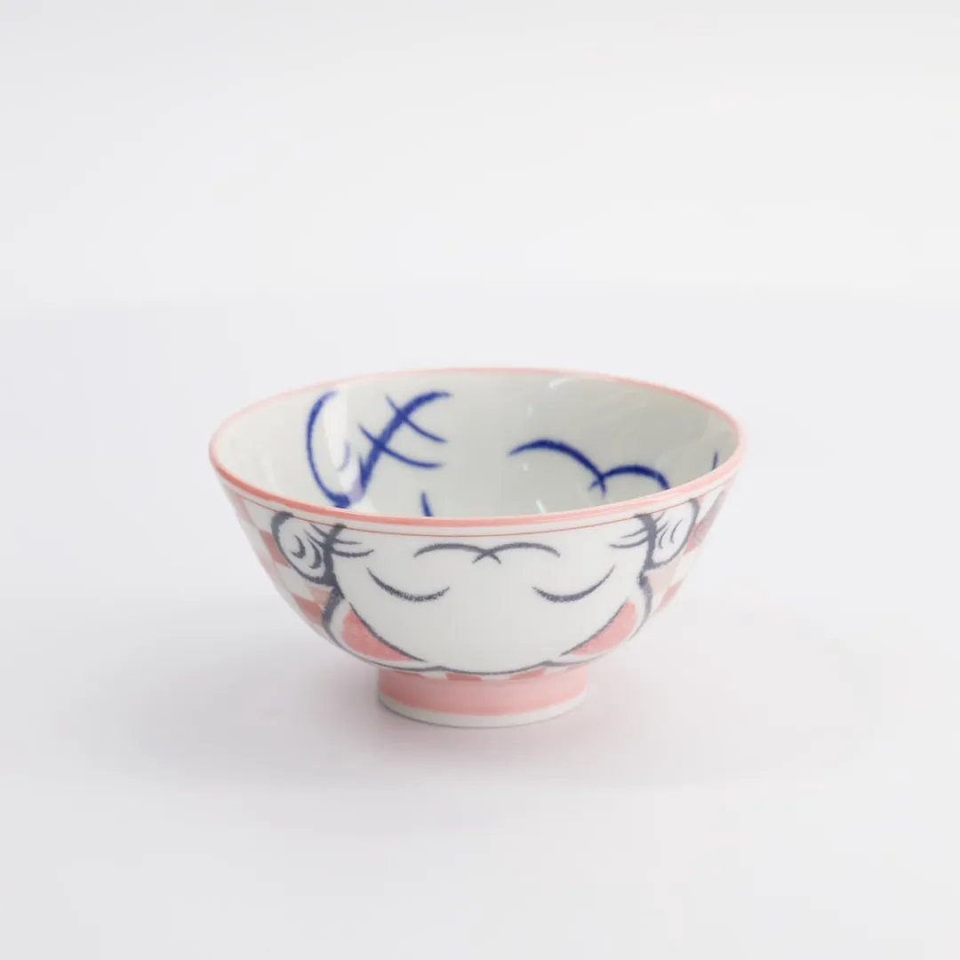 Tokyo Design Studio Kawaii Rijstkom Lucky Cat Roze 300ml