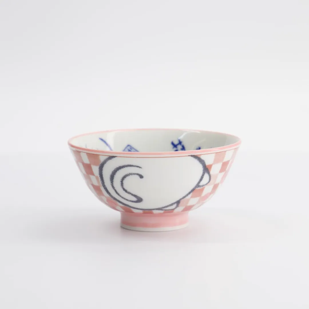 Tokyo Design Studio Kawaii Rijstkom Lucky Cat Roze 300ml