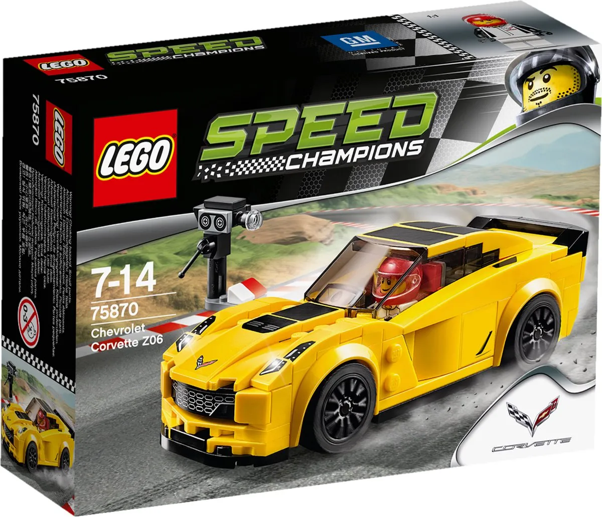 LEGO Speed Champions Chevrolet Corvette Z06 75870