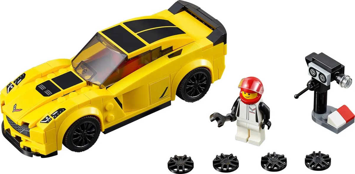 LEGO Speed Champions Chevrolet Corvette Z06 75870 - 173 Stukken