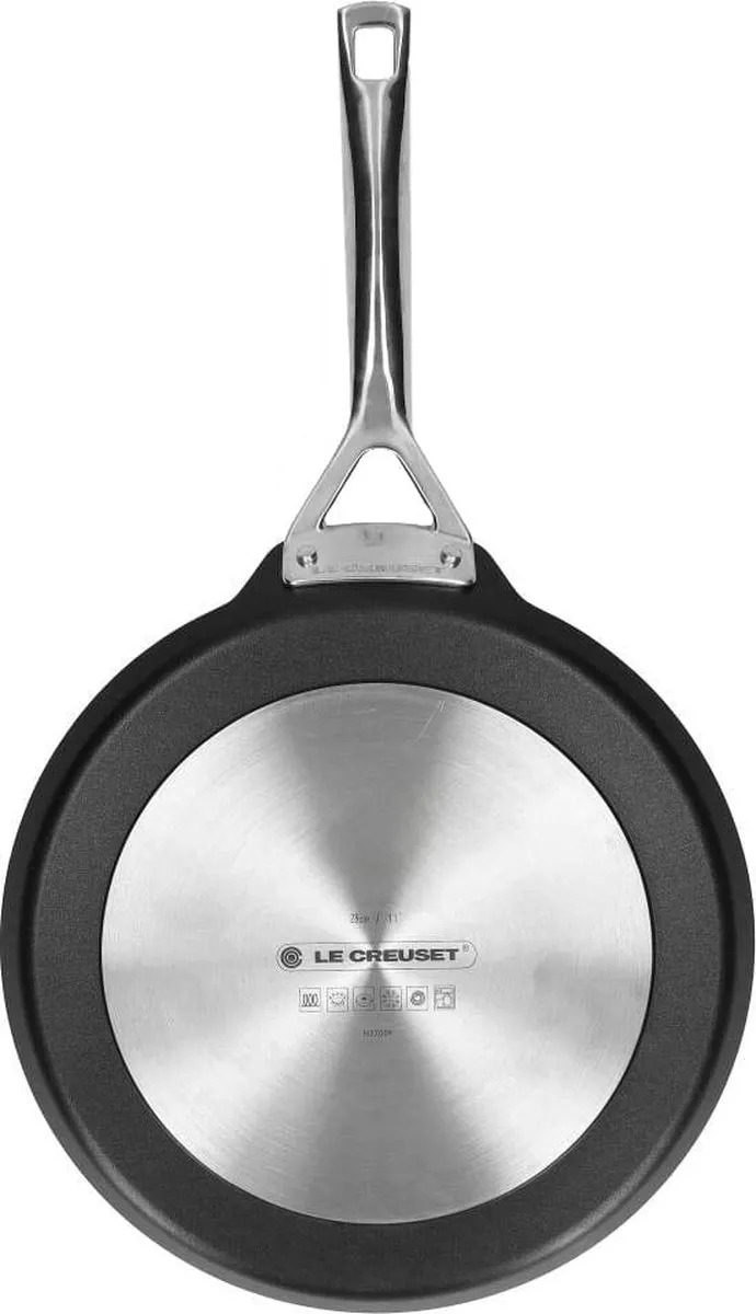Le Creuset Les Forgées TNS Pannenkoekenpan 28cm - Zwart