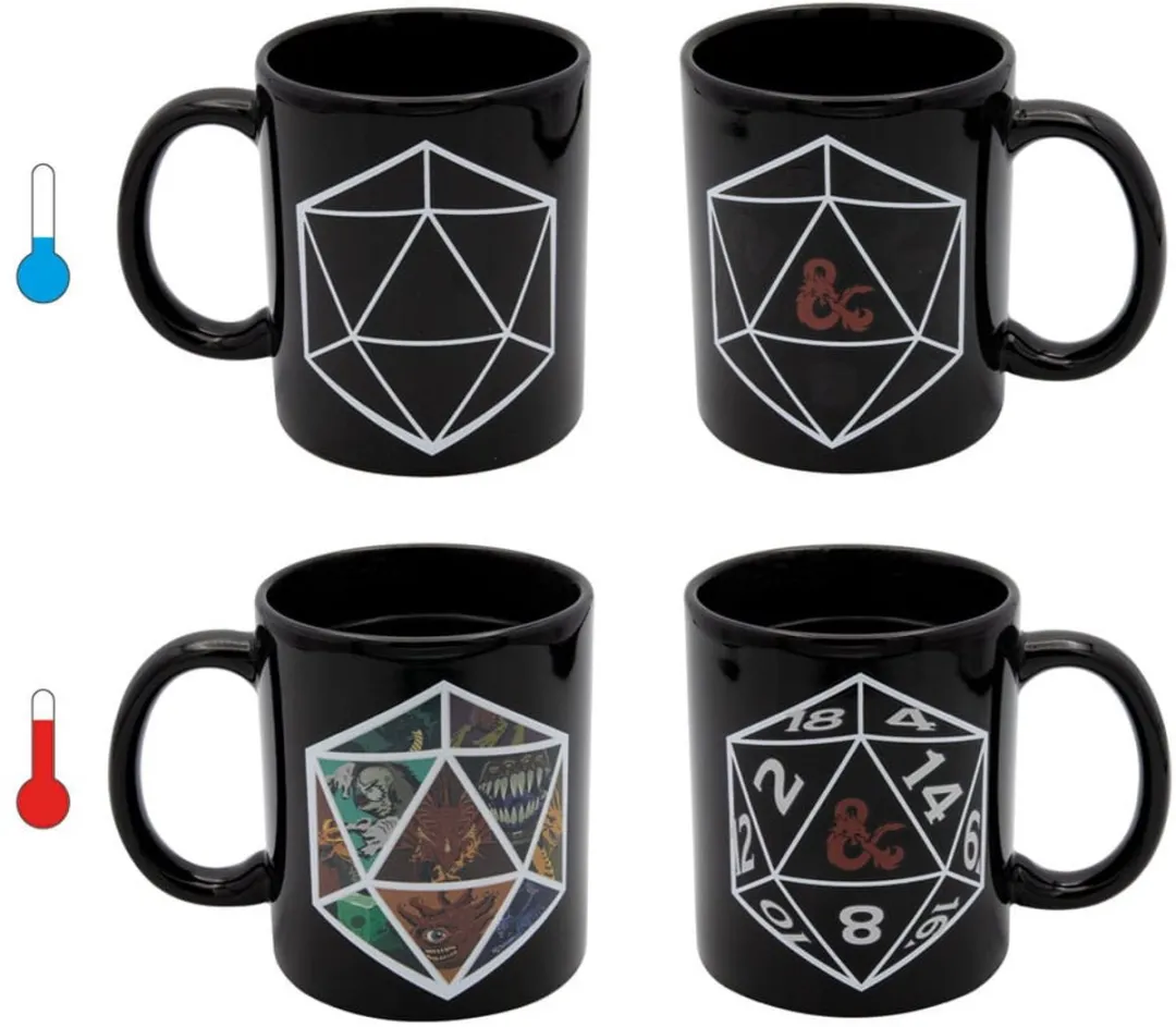 Joy Toy (IT) Dungeons & Dragons Heat Change Mok / Beker Magic Cups & Mok / Bekers