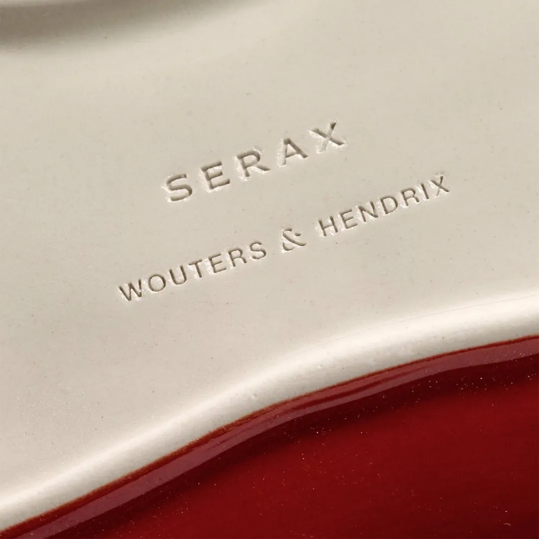 Serax Wouters & Hendrix Lips Schaal Set - 3 Stuks - Rood/Wit