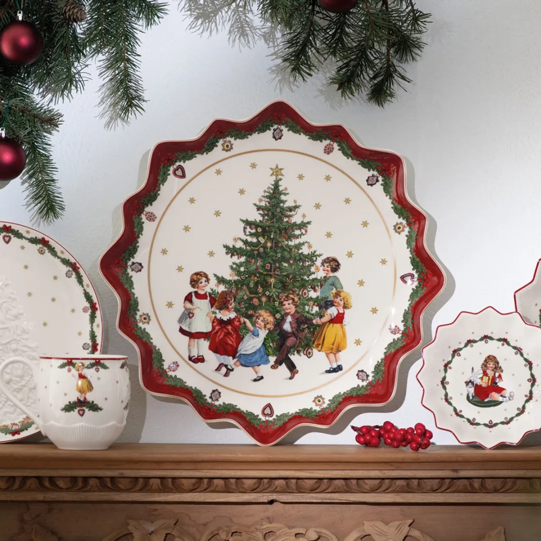 Villeroy & Boch Toy's Fantasy Serveerschaal - 39cm - Rood