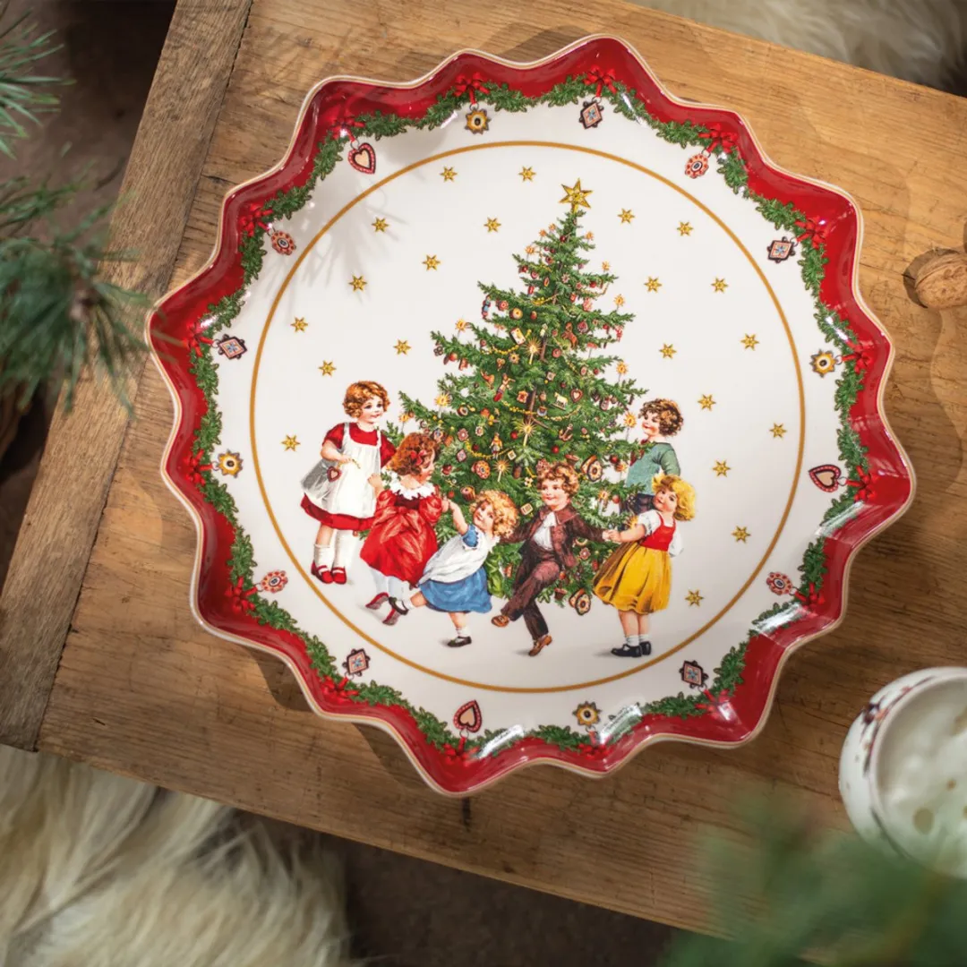 Villeroy & Boch Toy's Fantasy Serveerschaal - 39cm - Rood