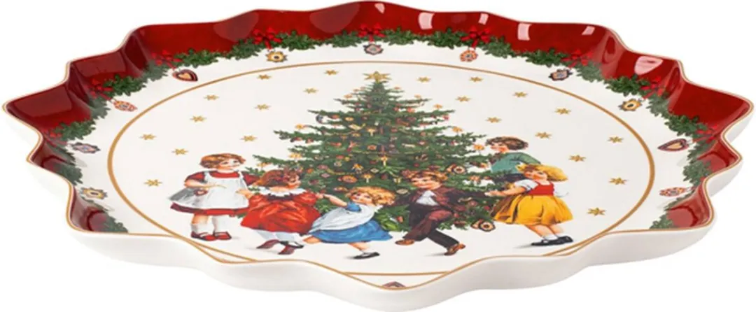 Villeroy & Boch Toy's Fantasy Serveerschaal - 39cm - Rood