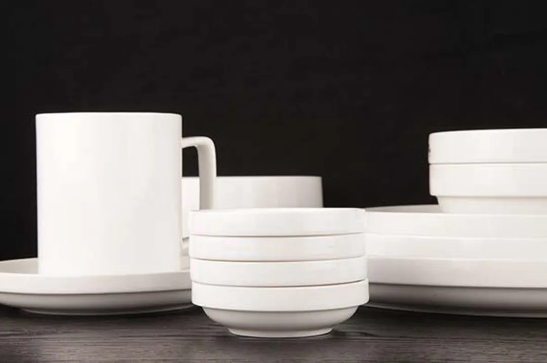 Cosy&Trendy Stackable Plat Bord D30,5Xh3Cm - Wit