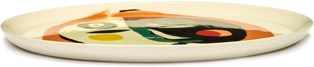 Serax Ottolenghi Feast Serveerschaal 35cm - Geel/Rood