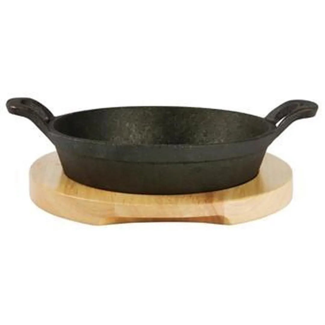 Olympia Gietijzeren Pan GJ554 18cm - Multicolor - Gas