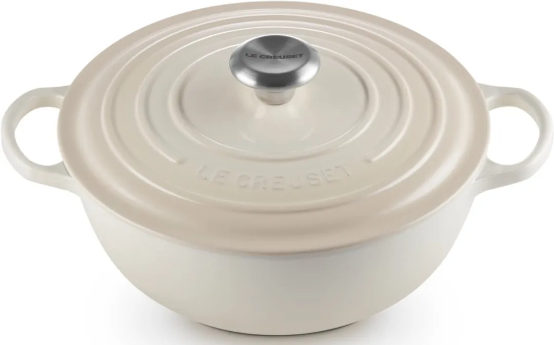 Le Creuset Braadpan Signature Meringue 26cm - 4.1L