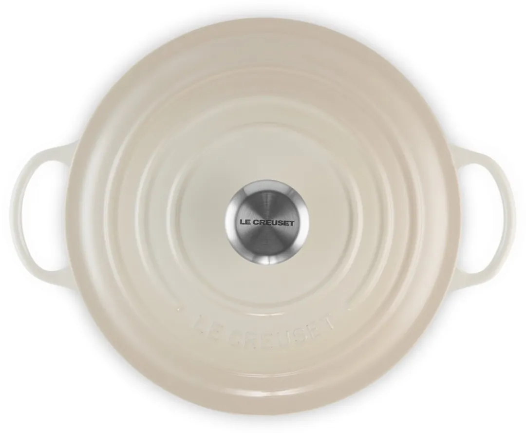 Le Creuset Braadpan Signature Meringue 26cm - 4.1L