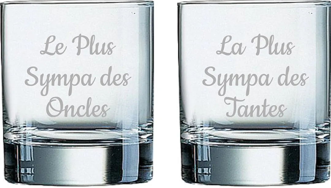 Arcoroc Whiskeyglas Gegraveerd 20cl