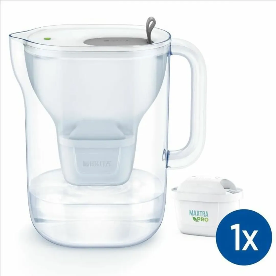 BRITA Style XL Waterfilterkan 3,6L - Grijs - MAXTRA PRO Filter Incl. - afbeelding 6 van 6