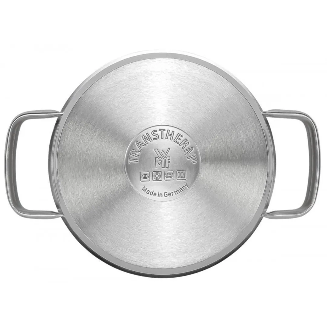 WMF Gourmet Plus Pannenset 5-delig - 24cm - Zilver