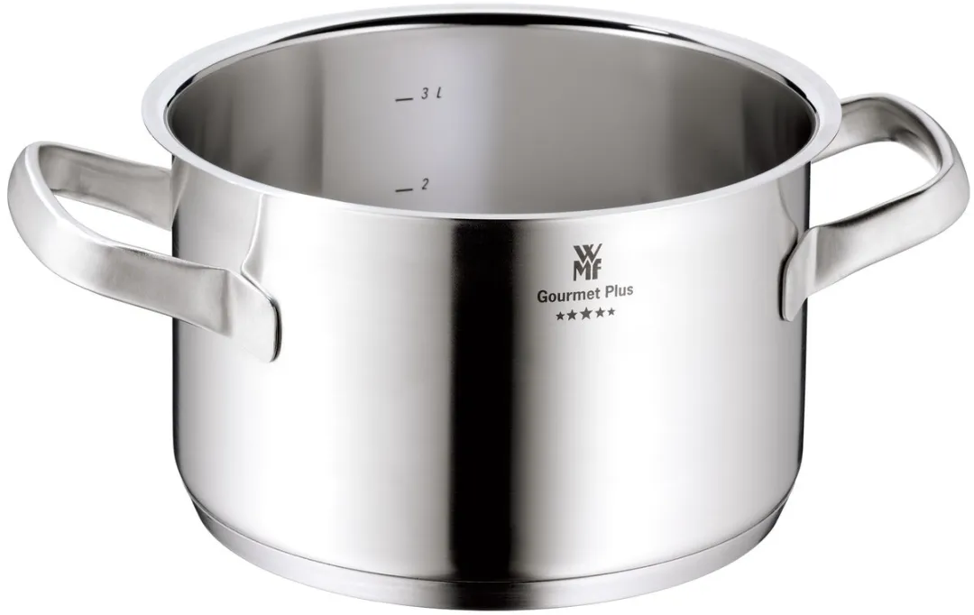 WMF Gourmet Plus Pannenset 5-delig - 24cm - Zilver
