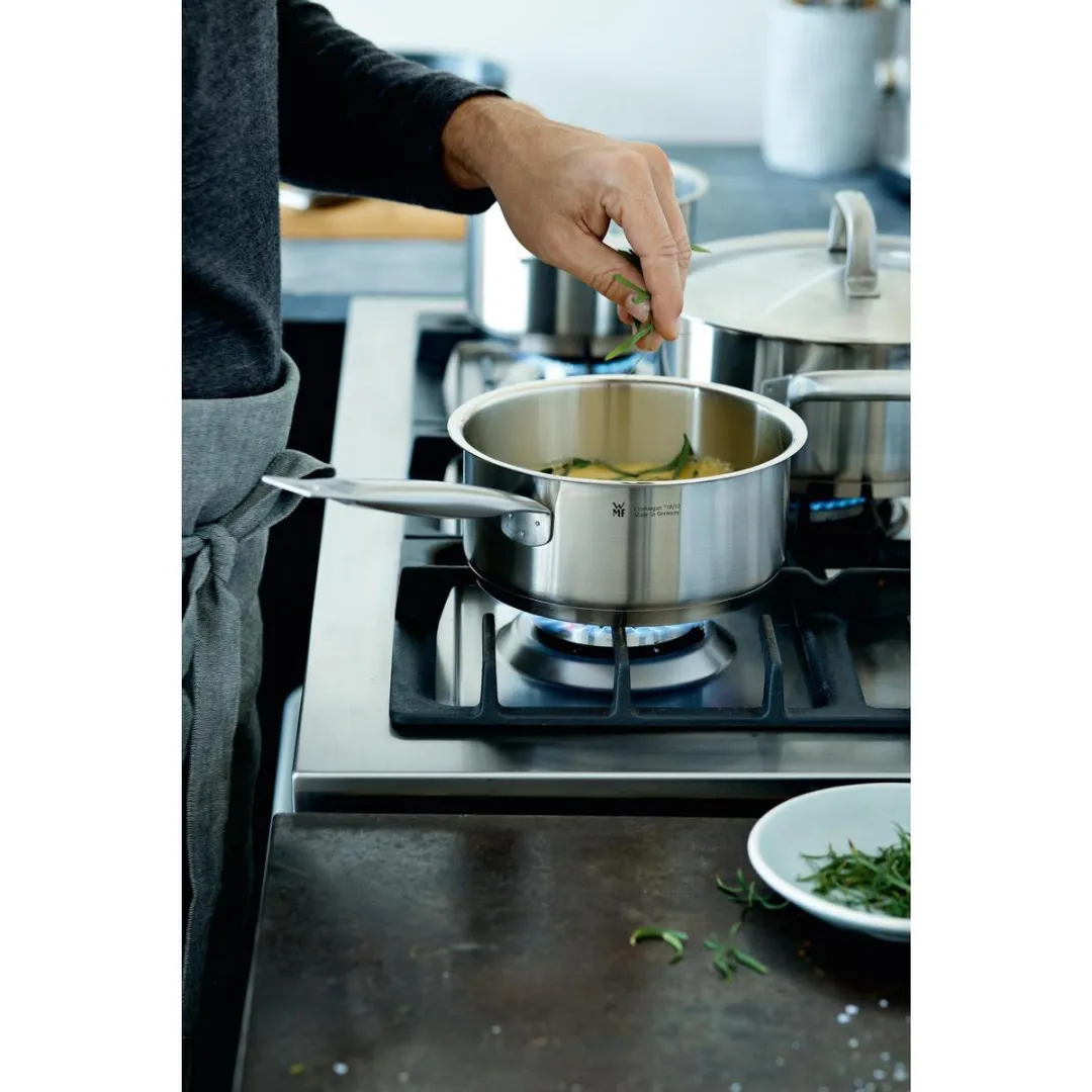 WMF Gourmet Plus Pannenset 5-delig - 24cm - Zilver
