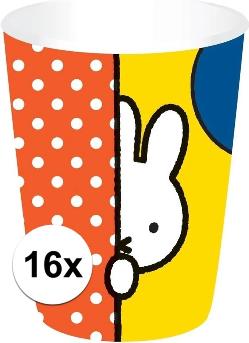 Nijntje Themafeest Bekers 250ml
