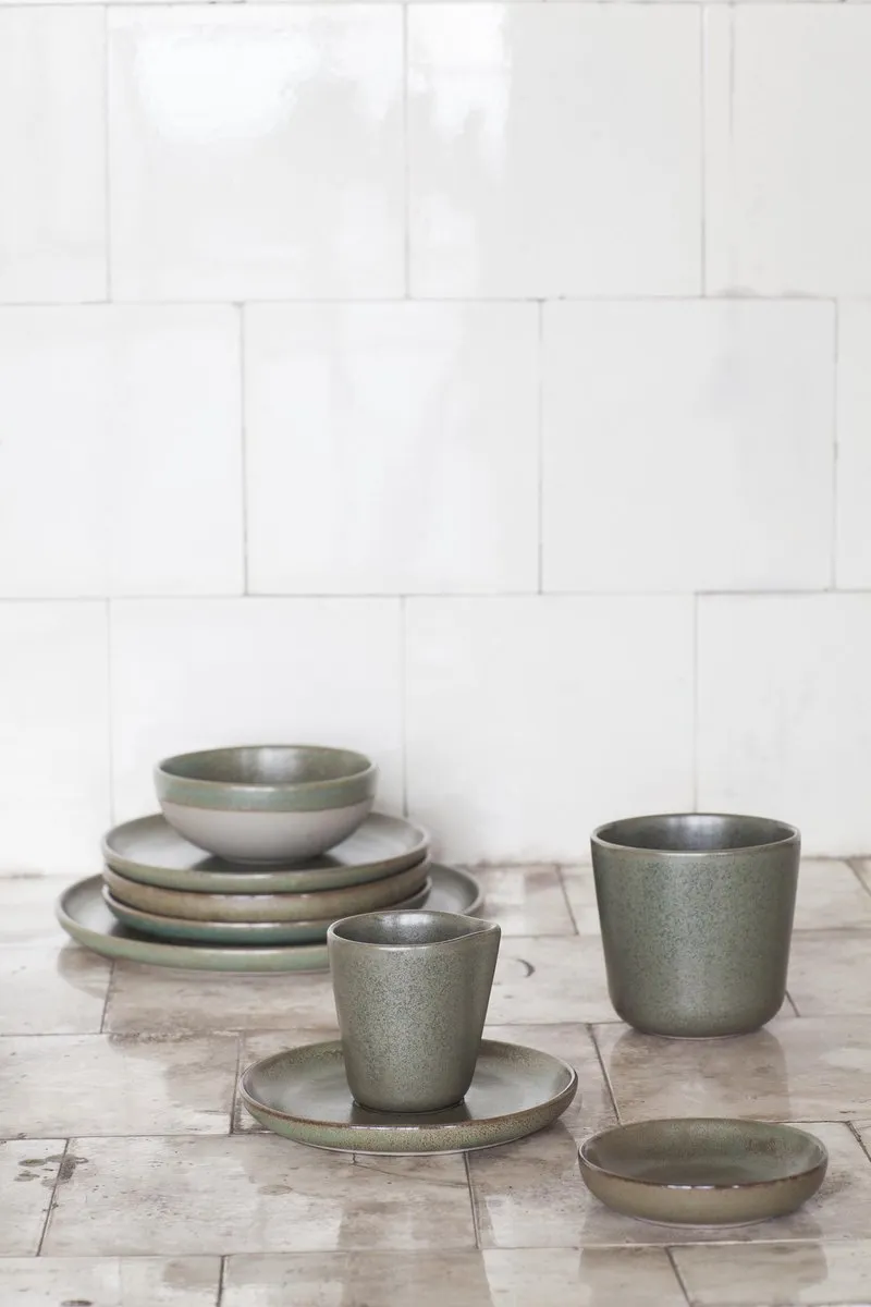 Serax Sergio Herman Surface Melkkannetje M - Camogroen - 7 cm - 19 cl