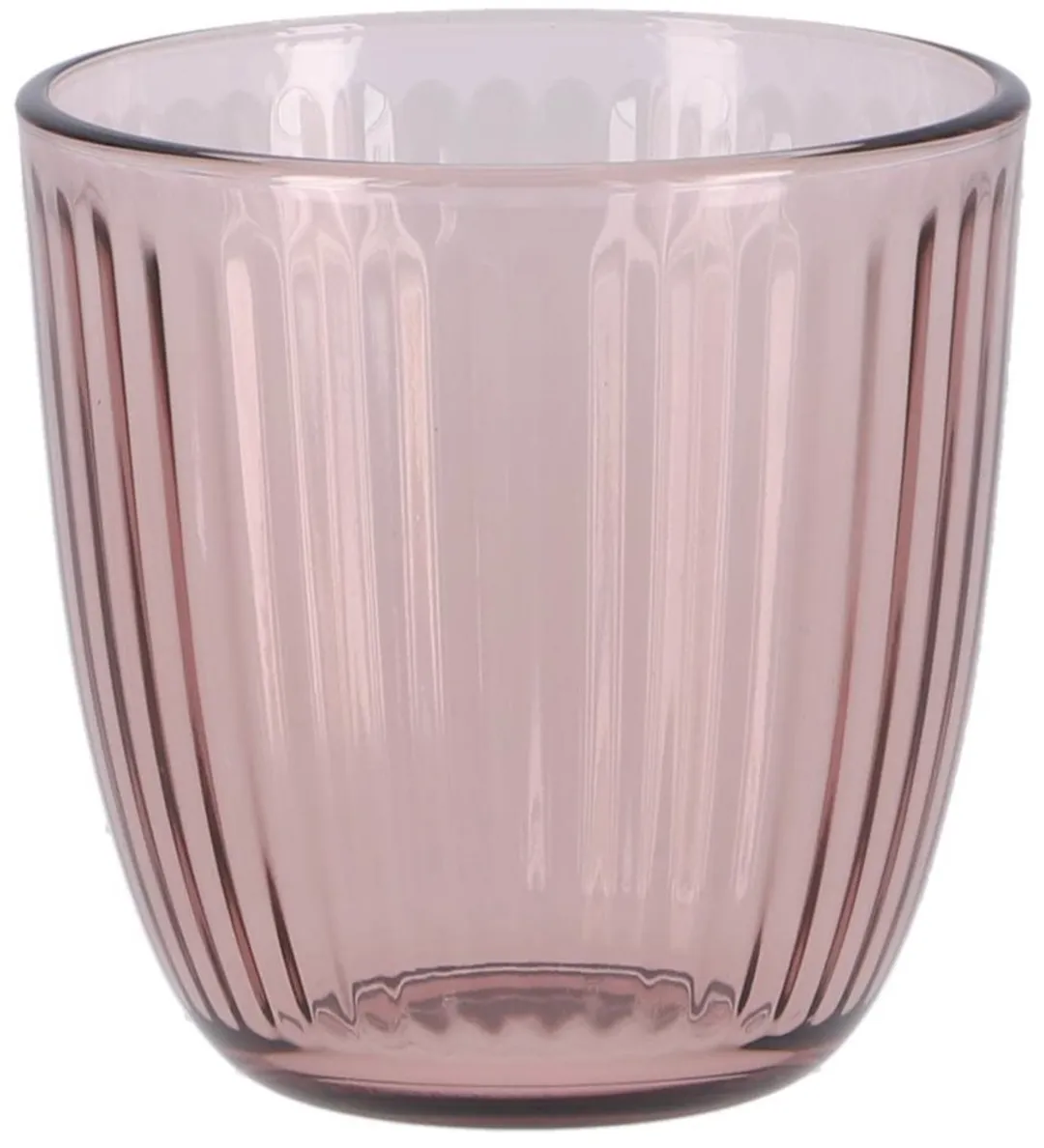 Bormioli Rocco Infinity Color Line Roze Drinkglazen 290ml - 6 Stuks
