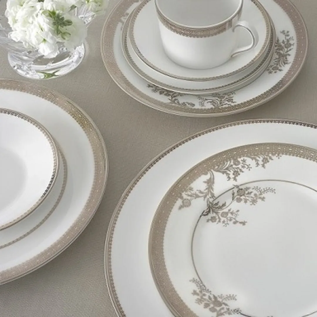 Wedgwood Vera Wang Lace Gold Fruitbordje 20cm
