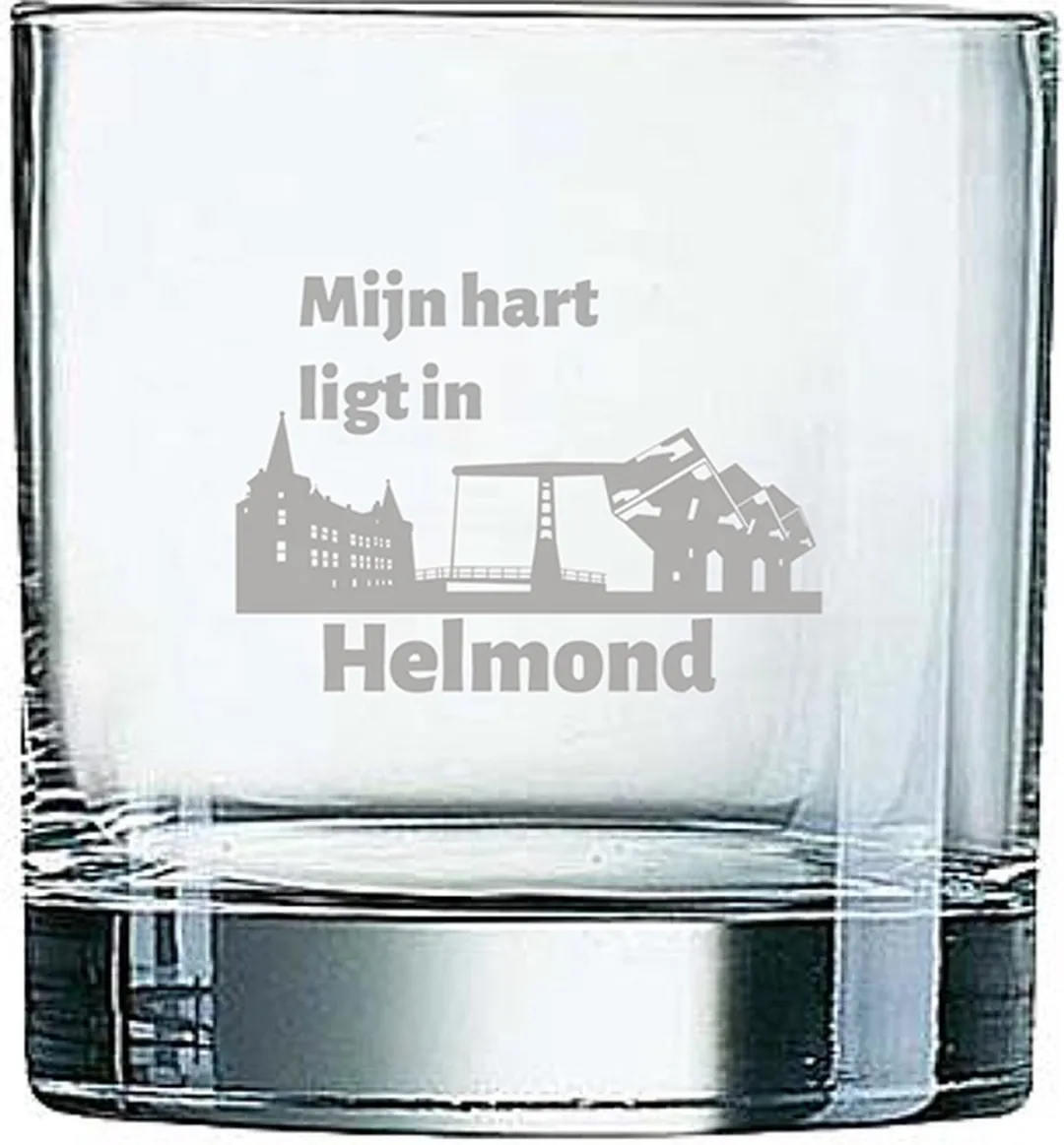 Arcoroc Helmond Gegraveerd Whiskeyglas 38cl