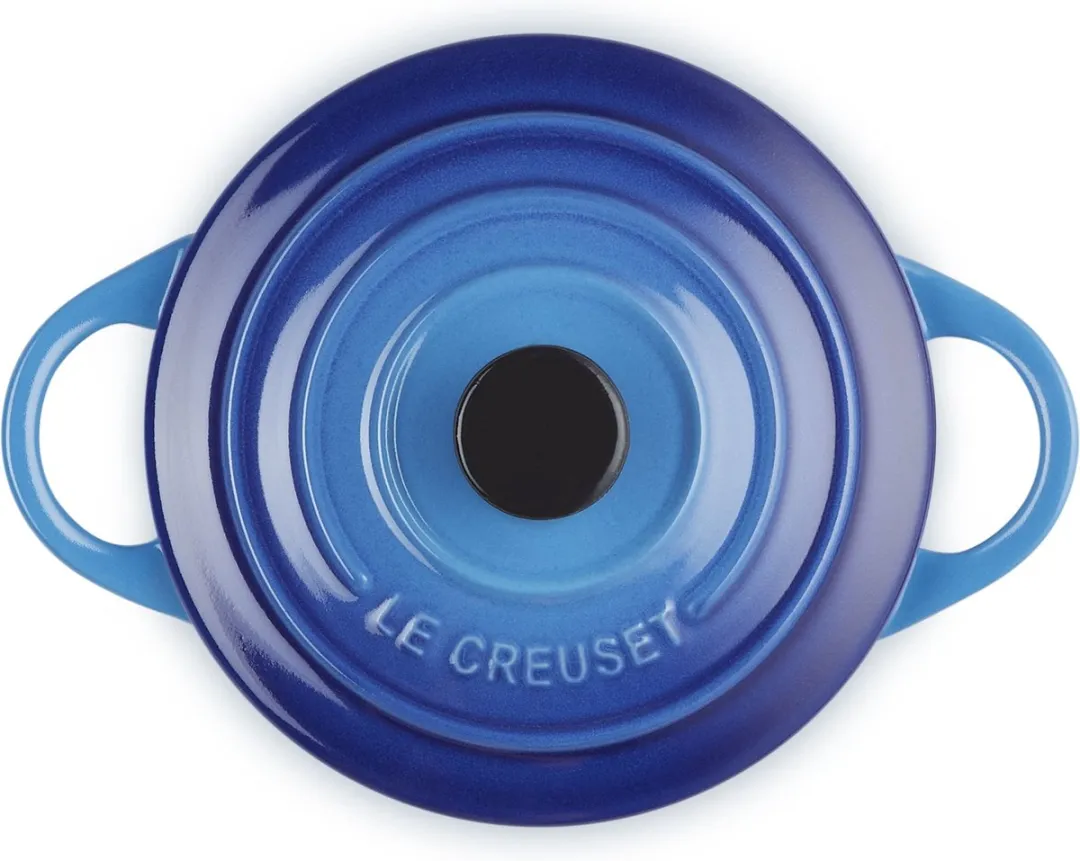 Le Creuset Mini-Braadpan Azure 10cm