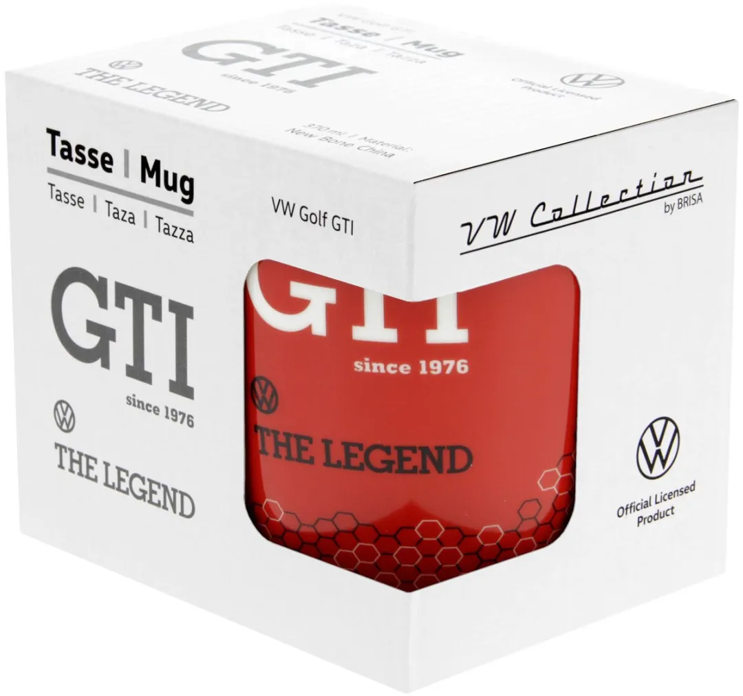 Volkswagen GTI Koffiemok 370ml - Rood - afbeelding 6 van 6