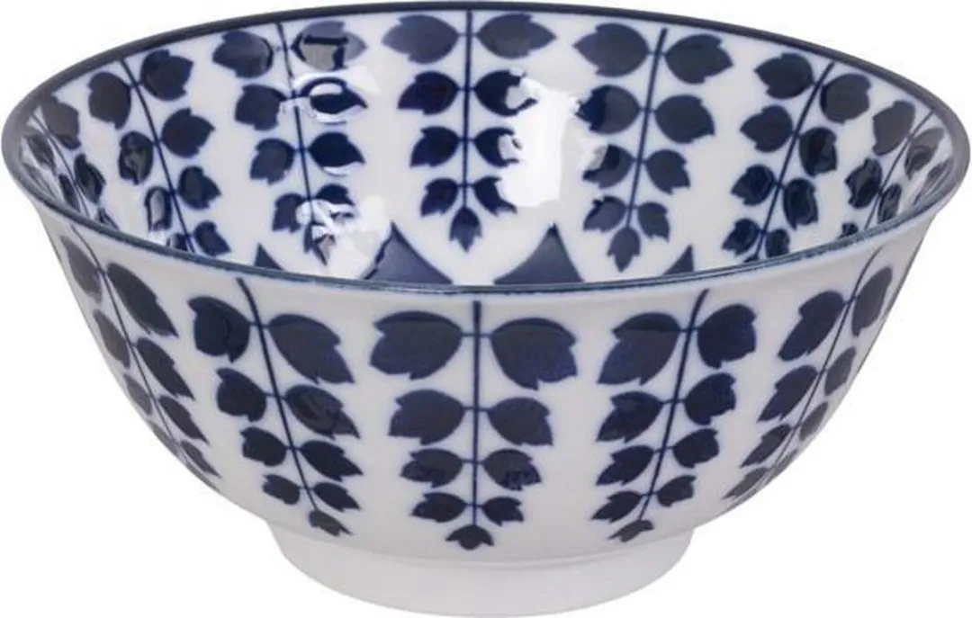 Tokyo Design Studio Mixed Bowls 14.8cm Blauw/Wit - 500ml