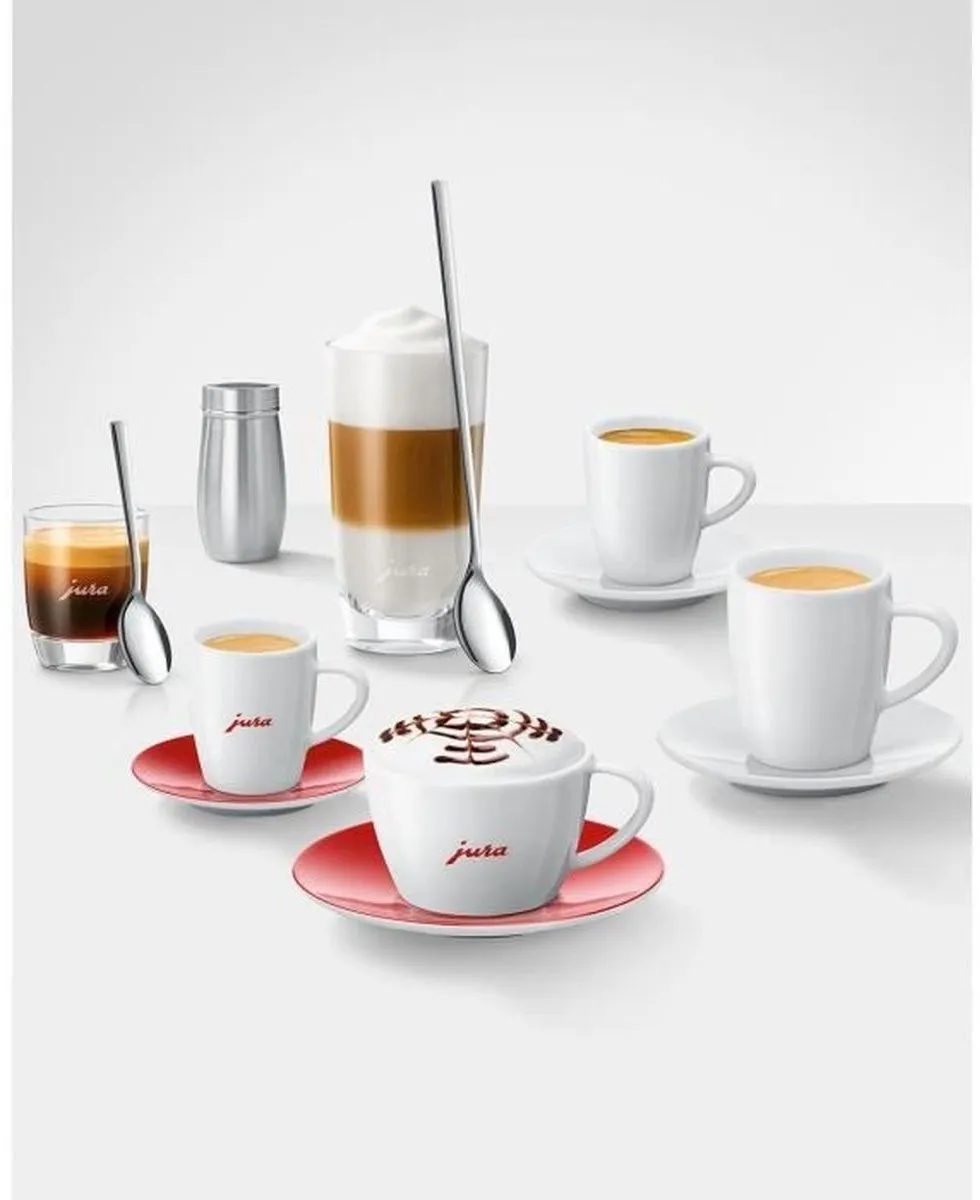 Jura 66964 Espresso Lepels - 6 Stuks - Zilver