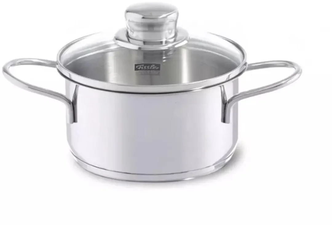 Fissler Snacky Kookpan met Glasdeksel 12cm