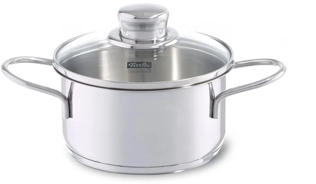 Fissler Snacky Kookpan met Glasdeksel 12cm