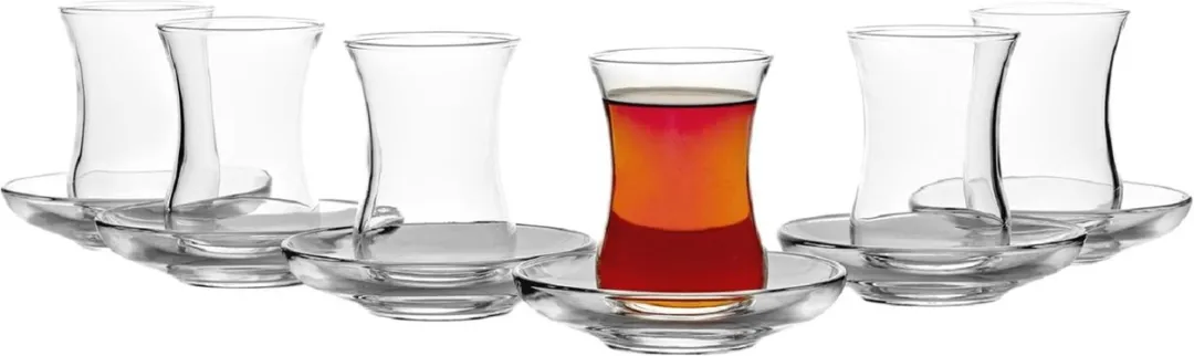 Pasabahce Uskudar Turkse Theeglazen Set