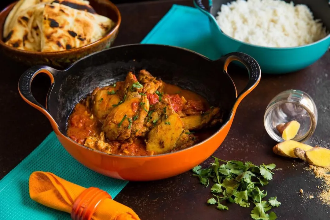 Le Creuset Wokpan/Balti Dish Oranjerood 24cm - 2.7L
