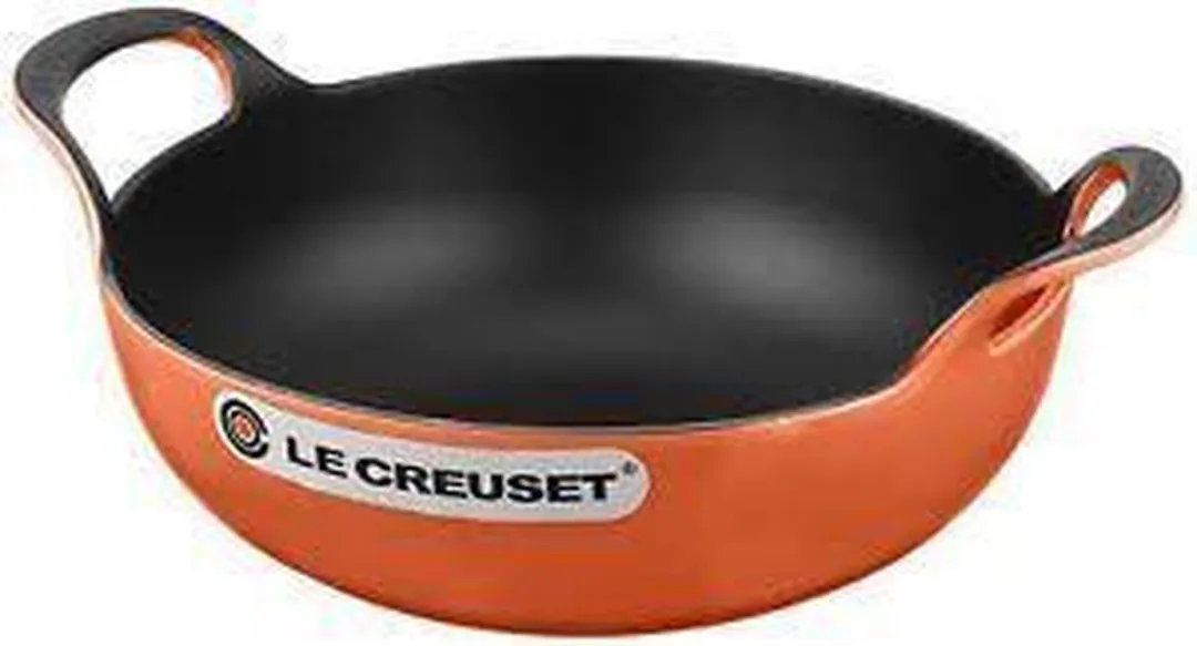 Le Creuset Wokpan/Balti Dish Oranjerood 24cm - 2.7L - afbeelding 6 van 6