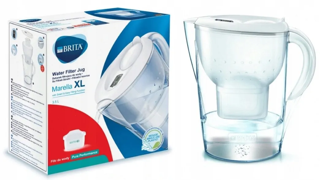 BRITA Marella XL Waterfilterkan 3,5L - Blauw/Wit